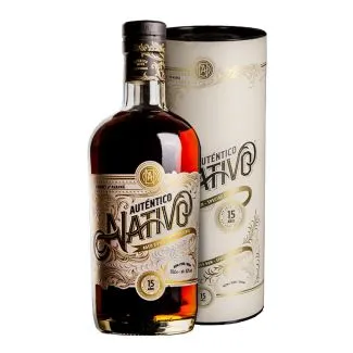 Auténtico Nativo 15 Y.O. – romflaske fra Panama med 15 års lagring

Auténtico Nativo 15 Y.O. 40% 70 cl – modnet panamansk rom med vanilje og tørret frugt

Auténtico Nativo 15-år gammel rom Panama – mørk flaske med elegant label