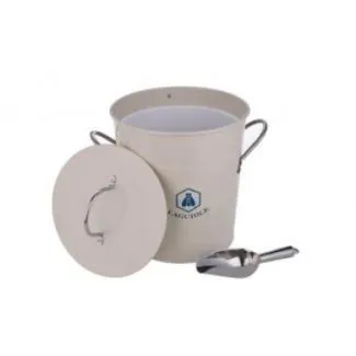 Beige Isspand m. ske