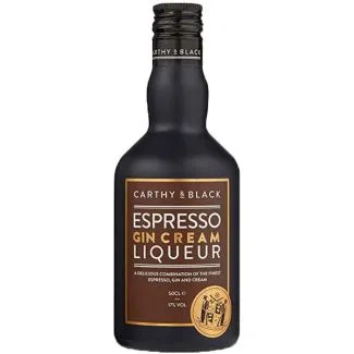 Carthy & Black, Espresso Gin Cream Liqueur, 17% 50 cl.