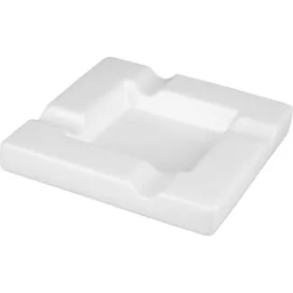 Cigar askebæger i hvid keramik