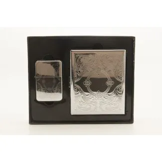 Tristar Cigaretetui m. Benzinlighter i Gaveæske