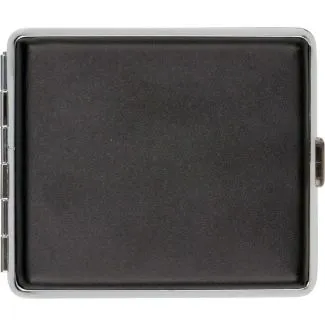 Sort cigaret etui til 18 cigaretter