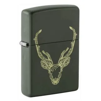 Zippo Lighter Green Matte 