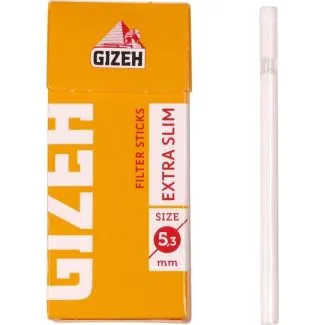 GIZEH Filter-Sticks Extra Slim 5.3mm. 126 Filter