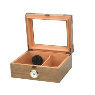 Newport Glasstop Cigar Humidor