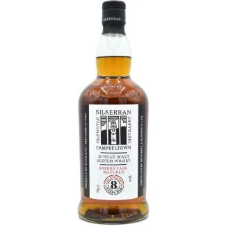 Kilkerran 8 Y.O. Sherry Cask 57,5% 70 cl – flaske hos Havnens Vin
