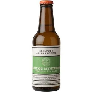 Ebeltoft Gårdbryggeri, Lime- og myntebrus 25cl