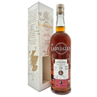 Lady of the Glen North British 26 Y.O. Ex-Oloroso Cask 56,5% 70 cl – flaske hos Havnens Vin
