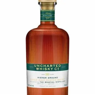 Uncharted Whisky Co. Braeval Higher Ground 10 Y.O. – single malt whiskyflaske