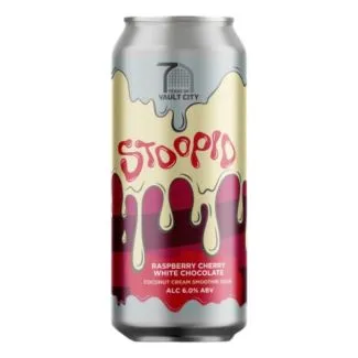 Vault City Stoopid White Chocolate Raspberry Cherry 6% 44cl 