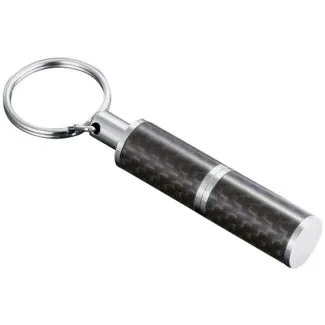 Carbon Fiber Cigar Punch – kulfiberlook cigar punch cutter med stålblad