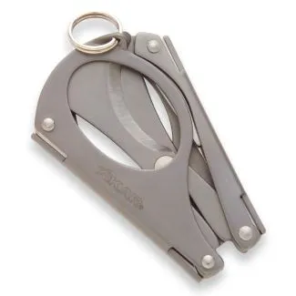 XIKAR MTX Multi-Tool Cigar Scissors/Cutters – foldbar multi-funktion cigar­værktøj i rustfrit stål