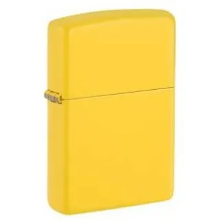 Zippo Lighter Sunflower Yellow Matte