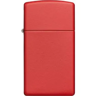 ZIPPO Slim red matt 