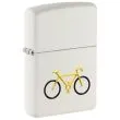 Zippo Bicyckle lighter med metalhus. motiv i 3D-tekstur