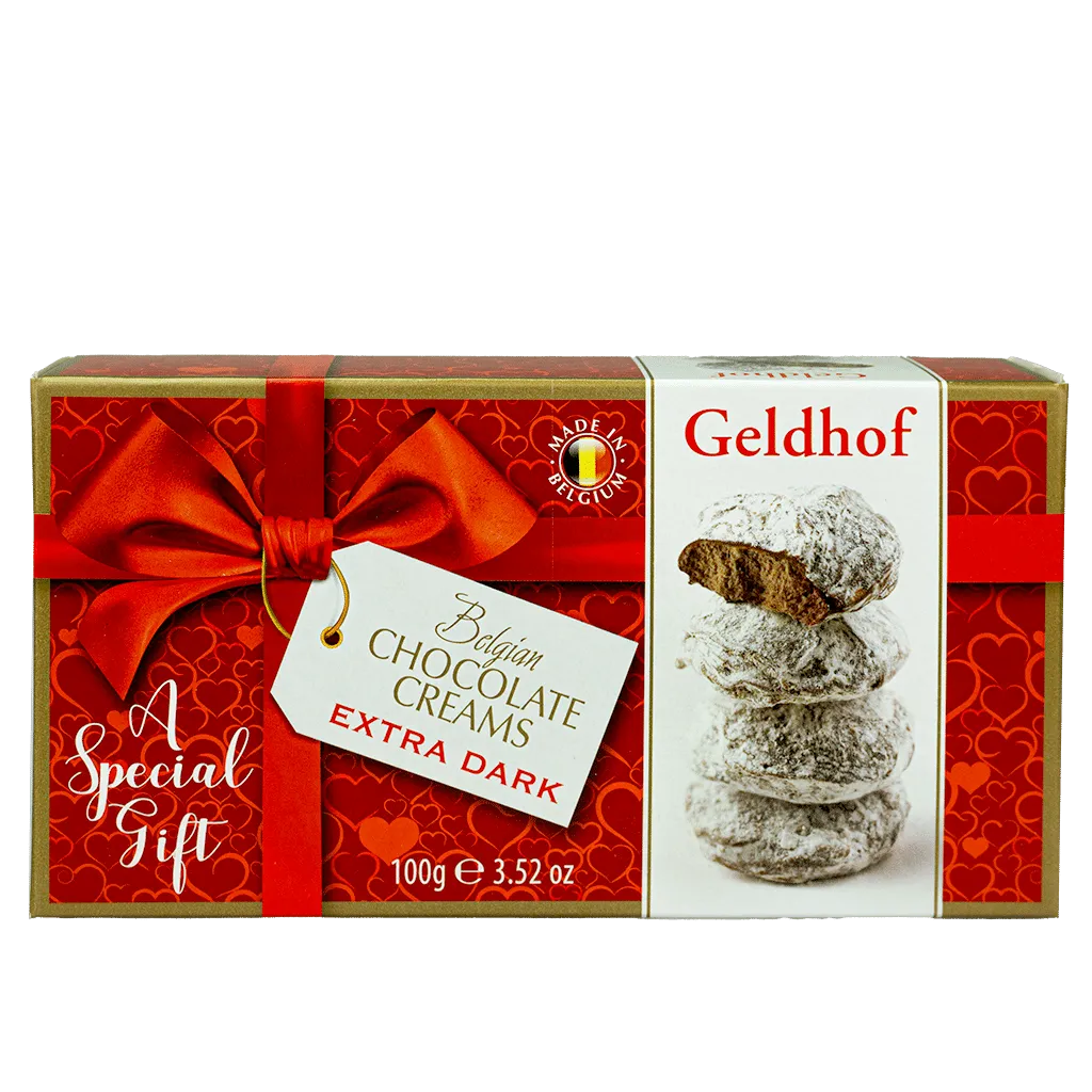 Chocolate Creams Extra Dark - Rød æske