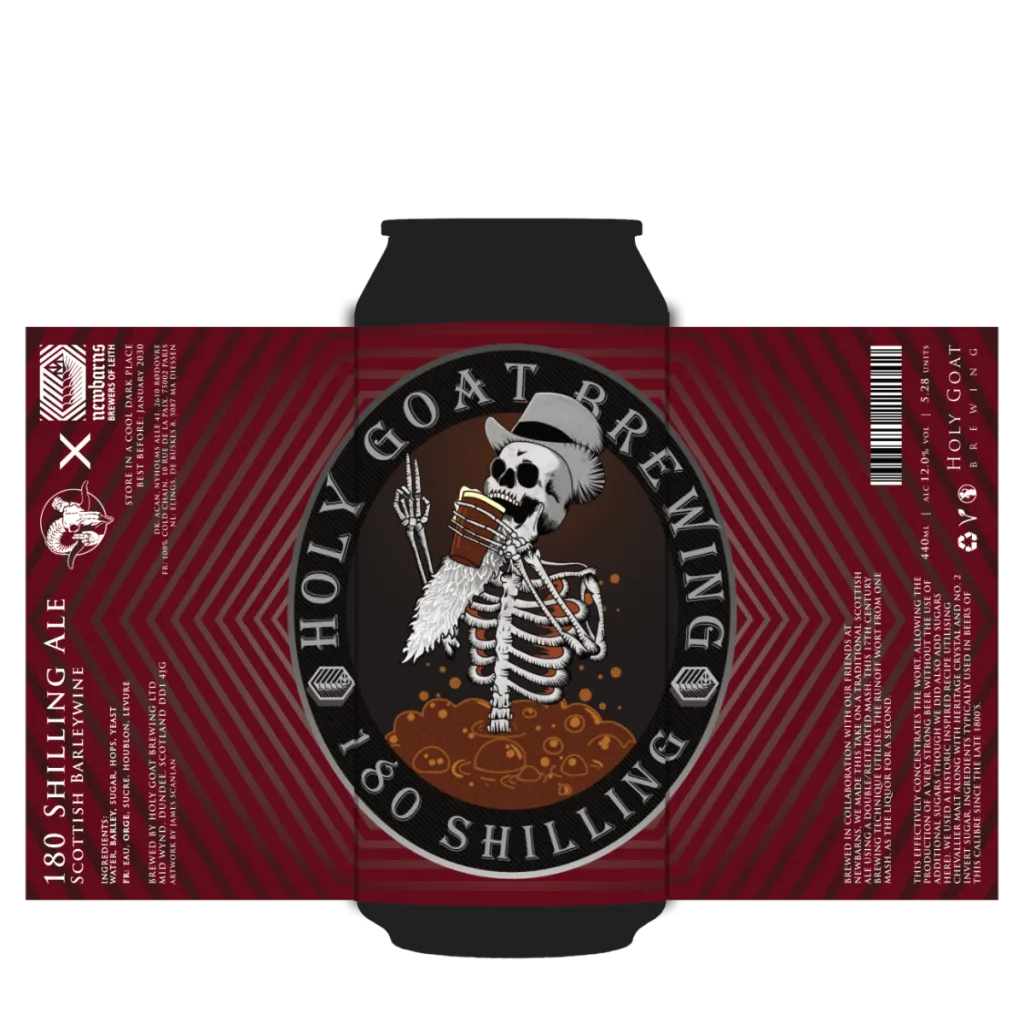 Holy Goat -  180 SHILLING ALE  12% 44cl
