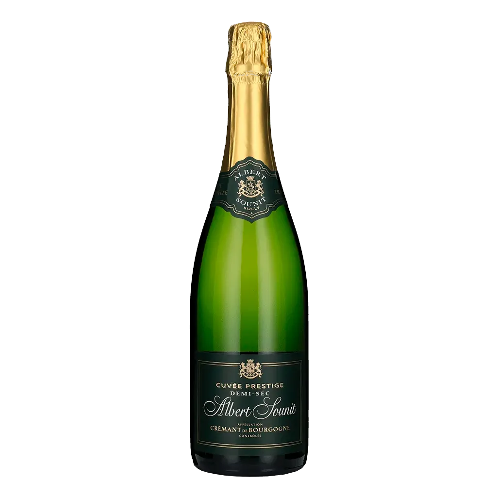 Albert Sounit, Crémant de Bourgogne, Cuvée Préstige Demi Sec, 150 cl.