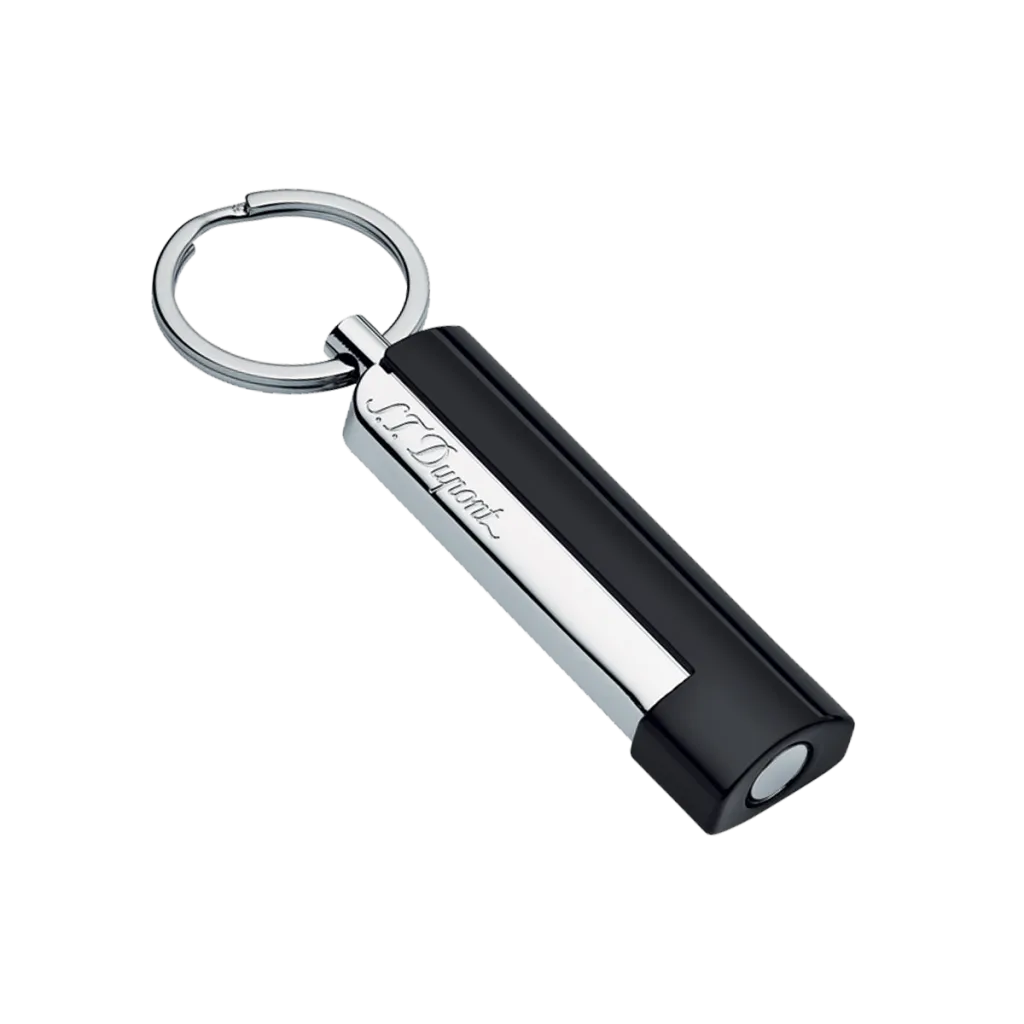 S.T. Dupont Cigar Punch – sort lak og krom finish, hulskærer 8.6 mm