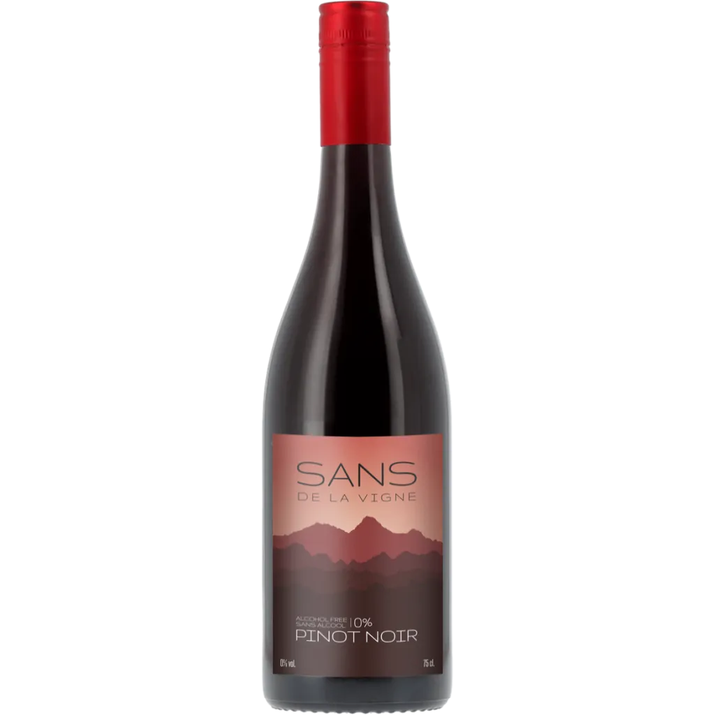 SANS de la Vigne, Pinot Noir, 0% 75 cl.