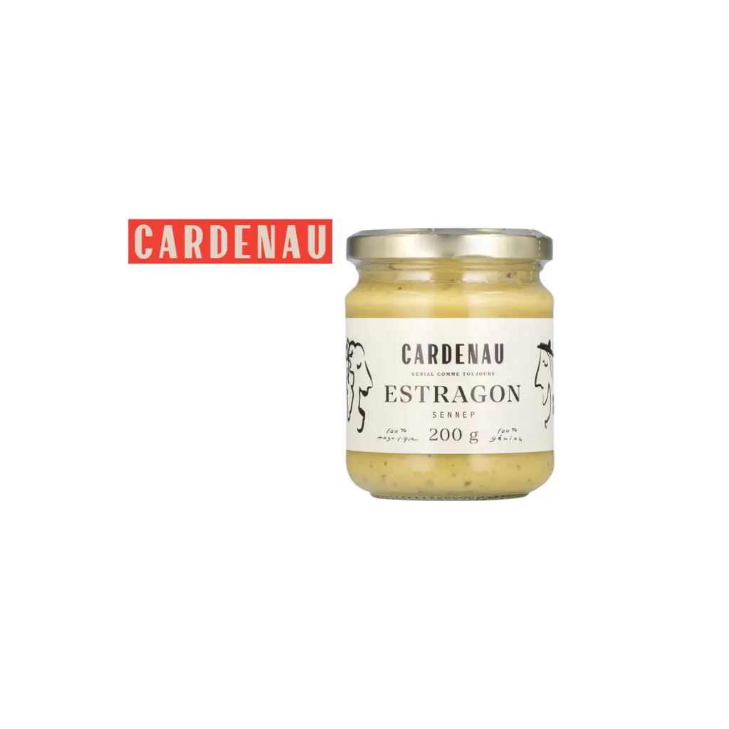 CARDENAU Estragon Sennep 200g
