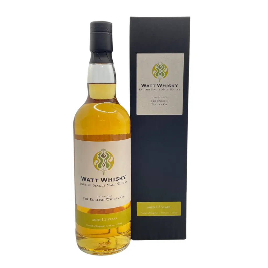 Watt Whisky English Whisky & Co. 12 Y.O. First Fill Bourbon 57,1% 70 cl – engelsk premium single malt