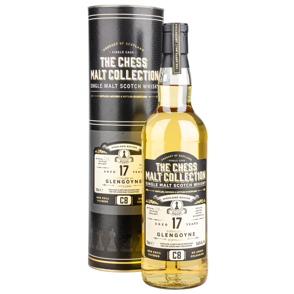The Chess Malt Collection Glengoyne 17 Y.O. 56,8% 70 cl – flaske hos Havnens Vin
