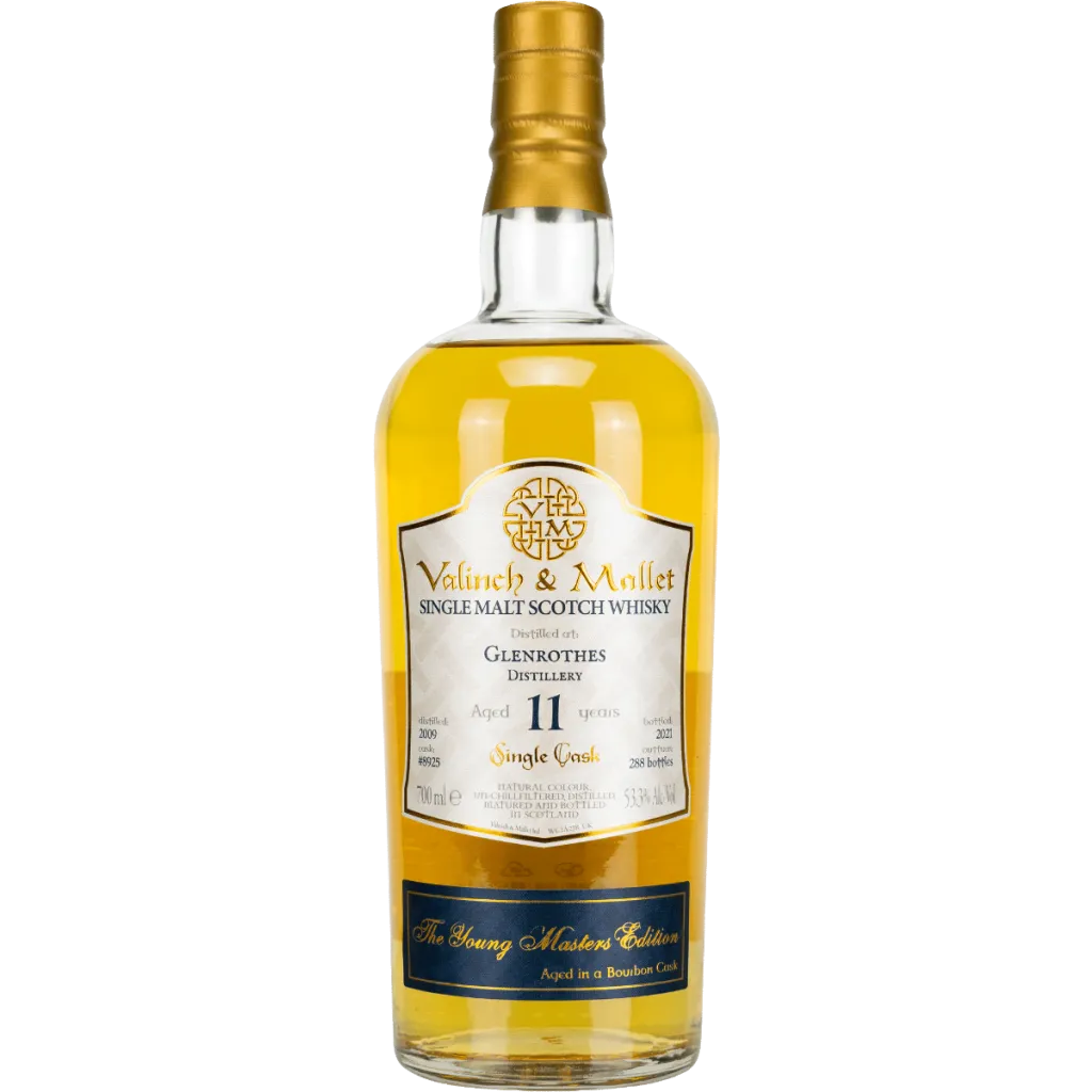 Valinch & Mallet Glenrothes 11 Y.O. 53,3% 70 cl – Speyside single malt whisky