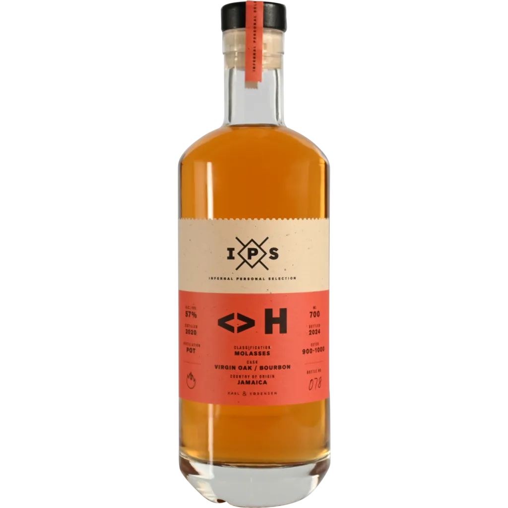 IPS Jamaica Virgin Oak/Bourbon 57% 70 cl – mørk romflaske med stærk karakter

Jamaica rum 57% IPS – virgin oak og bourbon fade lagring

IPS Jamaica 70 cl – højstyrke rom med tropiske og fadprægede noter