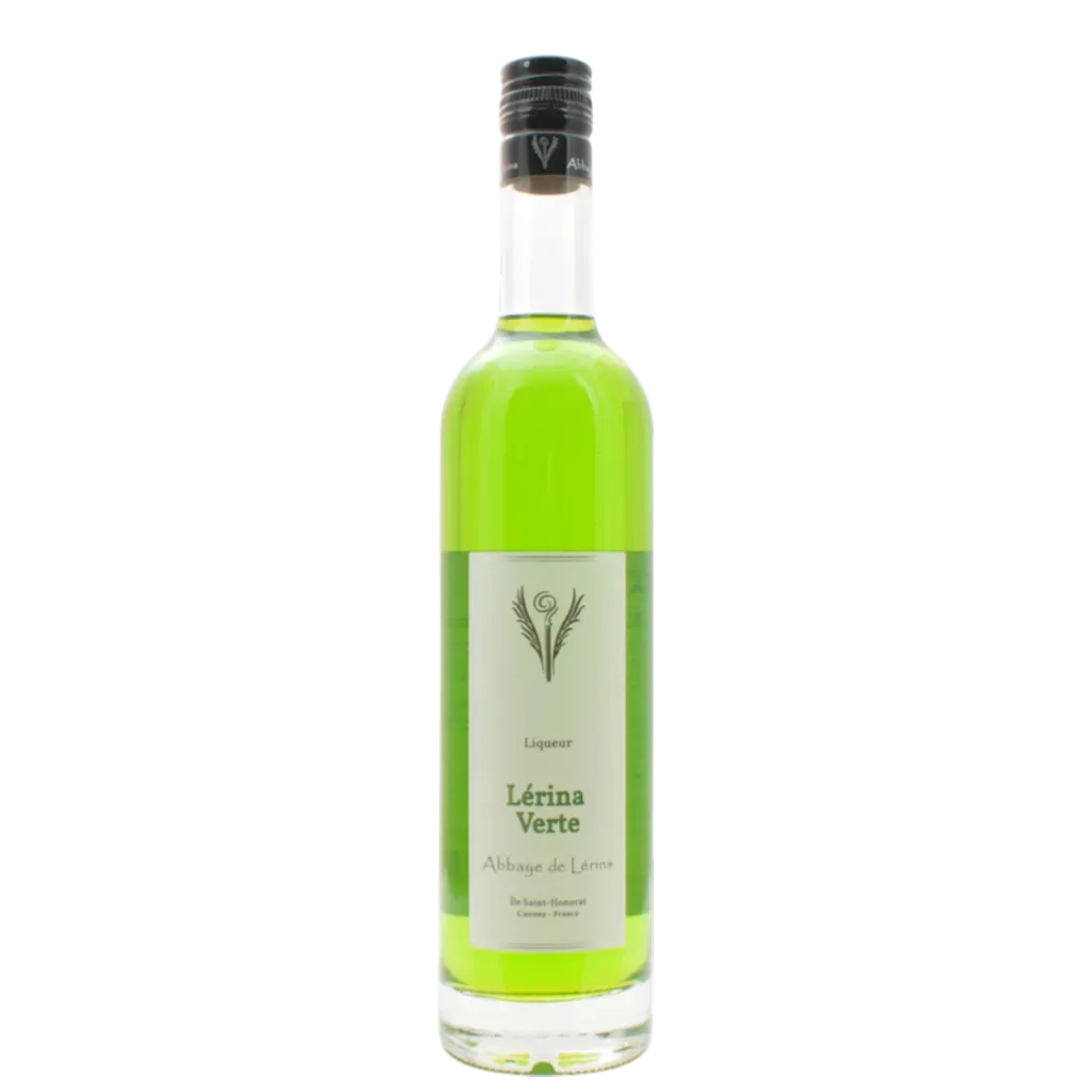 Abbaye de Lérins Lérina Verte Liqueur 50 cl – flaske med grøn urte-likør