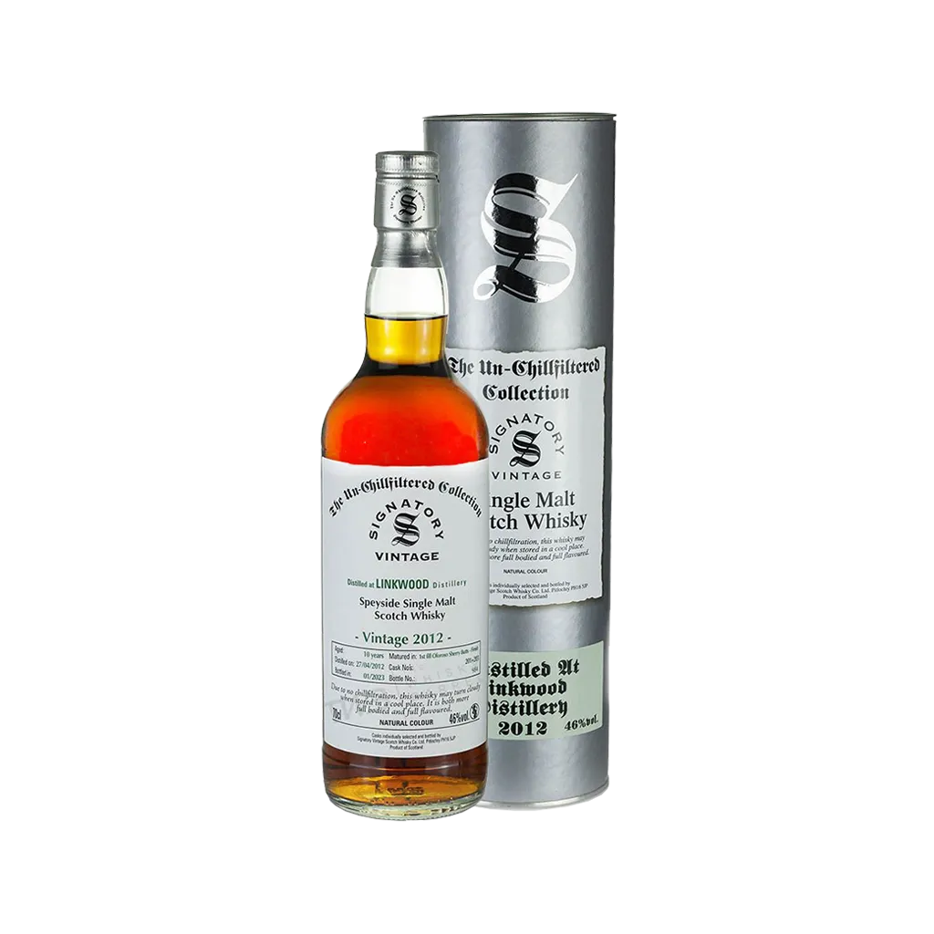 Signatory Vintage Linkwood 10 Y.O. 46% 70 cl – flaske hos Havnens Vin