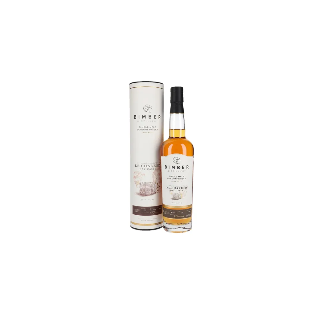 Bimber Re-Charred Oak Casks Batch 1 51,9% 70 cl – London single malt, limited edition

Alternative alt-tekster:

Bimber Re-Charred Oak Casks Batch1 51,9% vol. 70 cl – London Distillery

Bimber Batch 1 Re-Charred Oak 51,9% – ca. 5.000 flasker

Bimb