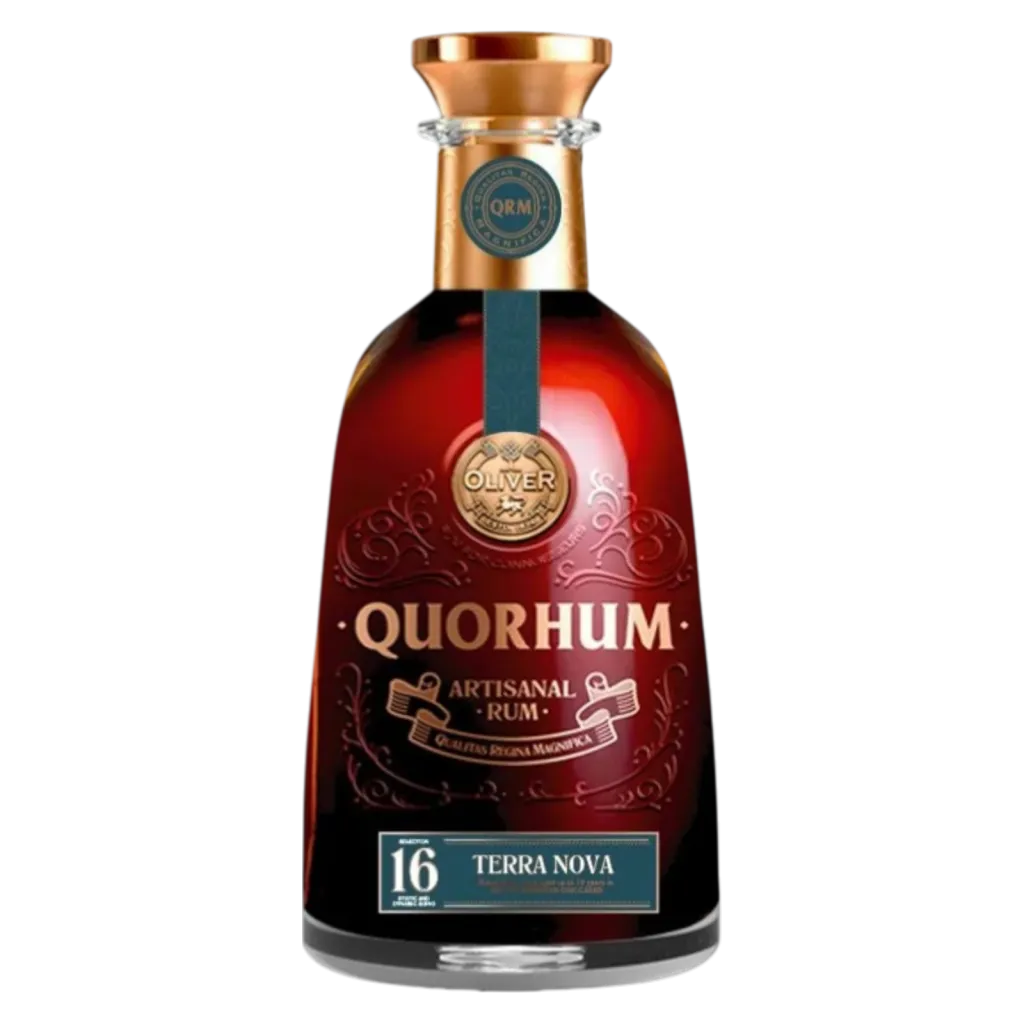 Quorhum Terra Nova 16 Years Artisanal Rum 40% 70 cl – flaske med rom