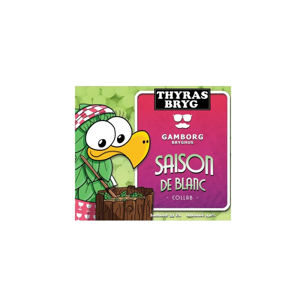 Gamborg Saison de Blanc, 4,6 % 33cl