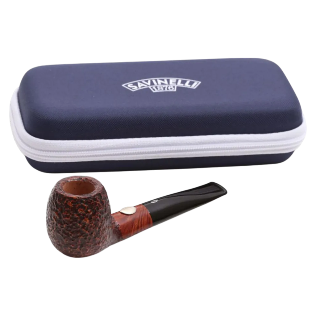 Savinelli Rugby Rusticated Light Brown 6mm