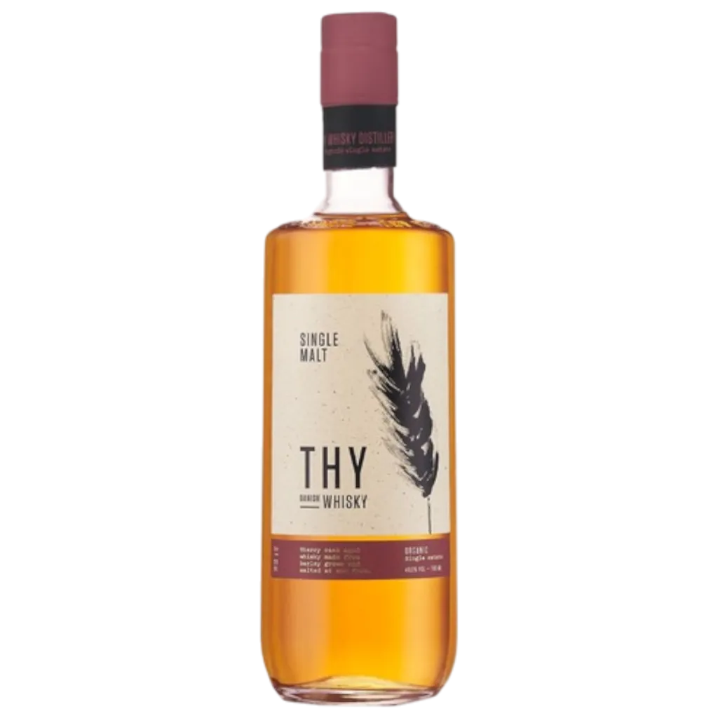 Thy Single Malt Økologisk 48% 70 cl – flaske hos Havnens Vin