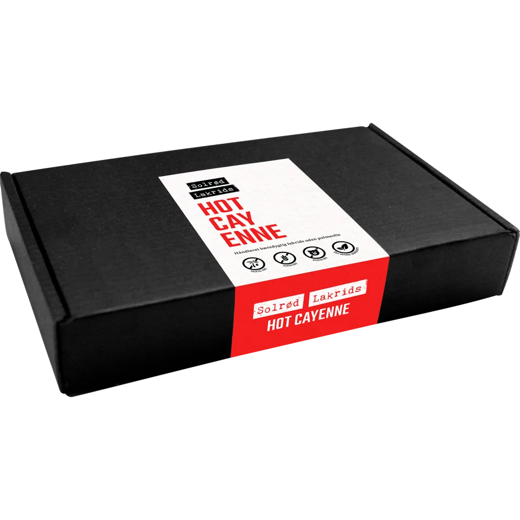 Solrød Lakrids Hot Cayenne 160g