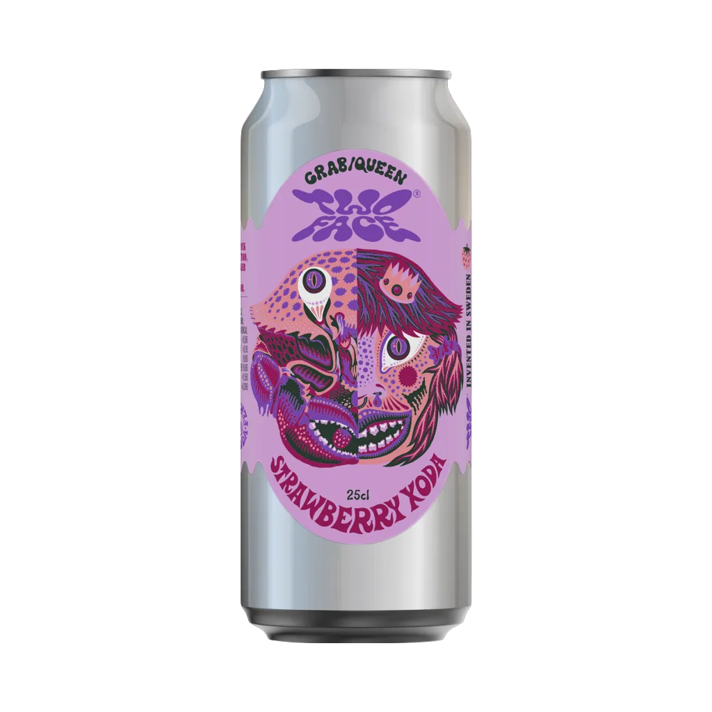 TwoFace - STRAWBERRY - 0.0% 25cl