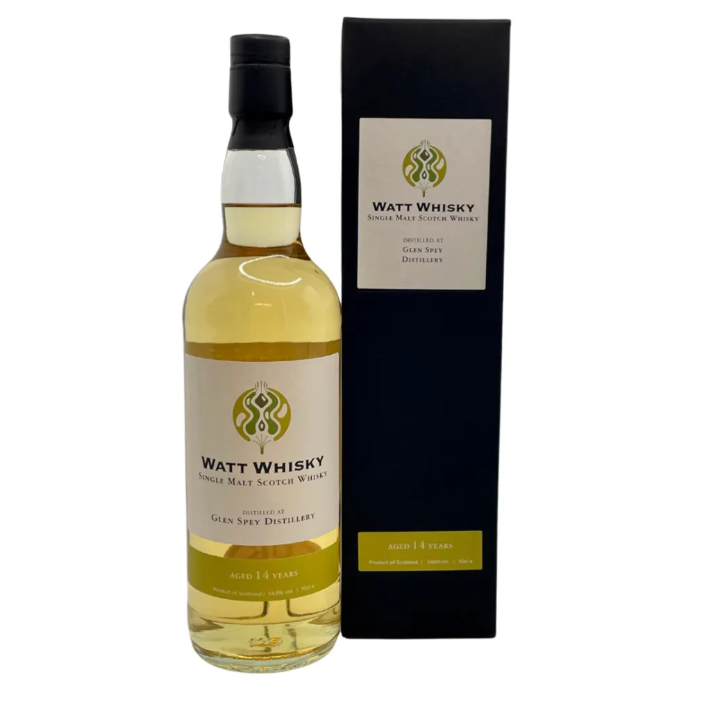 Watt Whisky Glen Spey 14 Y.O. 54,8% 70 cl – limited edition 267 flasker
