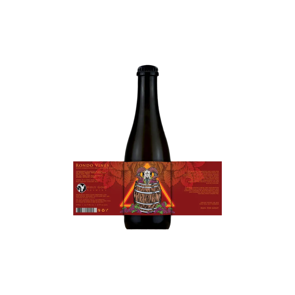 Holy Goat - RONDO VINES, Mixed Fermentation Beer/Red Wine Hybrid  7,5% 37,5cl