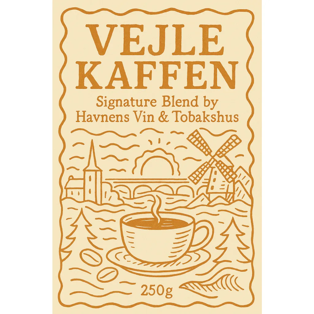 Vejle Kaffen 250g Hele Bønner 