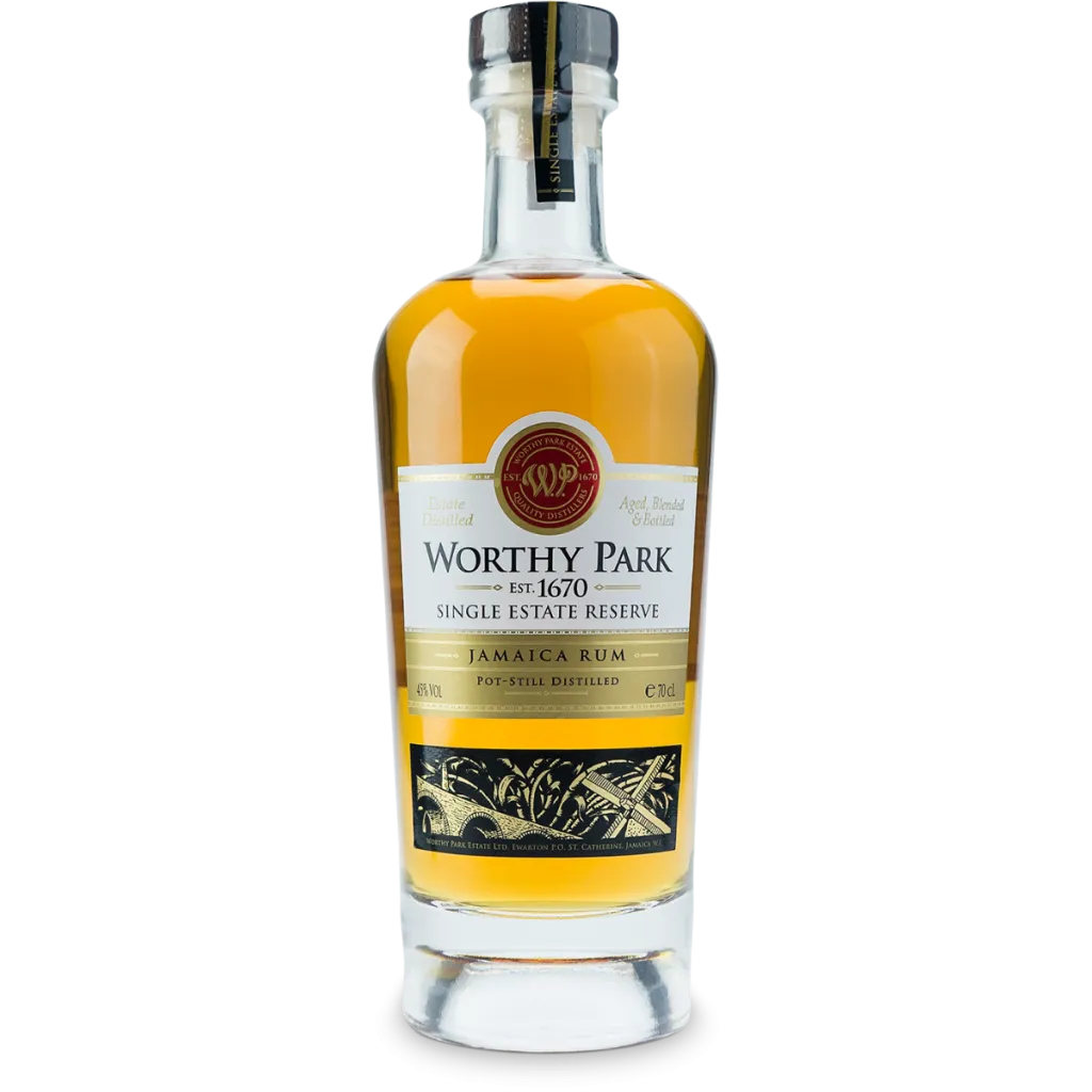 Worthy Park Single Estate Reserve Jamaica 45% – mørk jamaicansk romflaske

Jamaican pot-still rom Worthy Park 45% 70 cl – Single Estate Reserve

Worthy Park Single Estate Reserve Jamaica rum 45% – autentisk og lagret