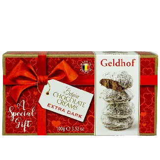 Chocolate Creams Extra Dark - Rød æske