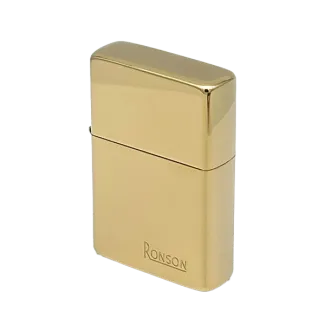 Ronson Benzin lighter Guld
