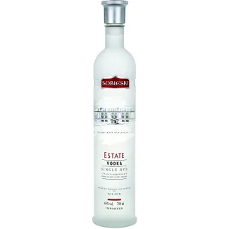 Sobieski, Estate Vodka Single Rye, 40% 70 cl.