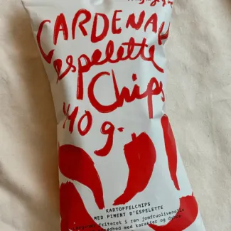 CARDENAU Kartoffelchips med Piment d'Espelette 140g