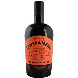 Compañero Elixir Orange – rom-baseret likør med appelsin og kokos

Compañero Elixir Orange 40% 70 cl – tropisk smag med sød finish

Compañero Elixir Orange – elegant flaske med appelsin- og kokosnoter