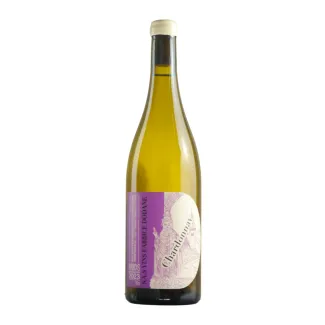 Flaske af Fabrice Dodane Arbois Chardonnay 2023 – mineralsk hvidvin fra Jura. Havnens Vin Vejle 