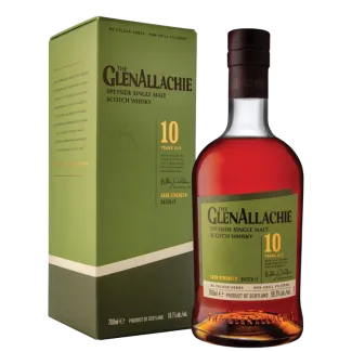 GlenAllachie 10 Years Old Cask Strength Batch 12 – whiskyflaske med Speyside single malt