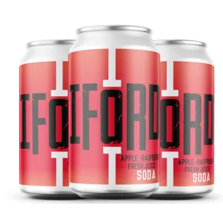 Iford Soda Rhubarb 33cl